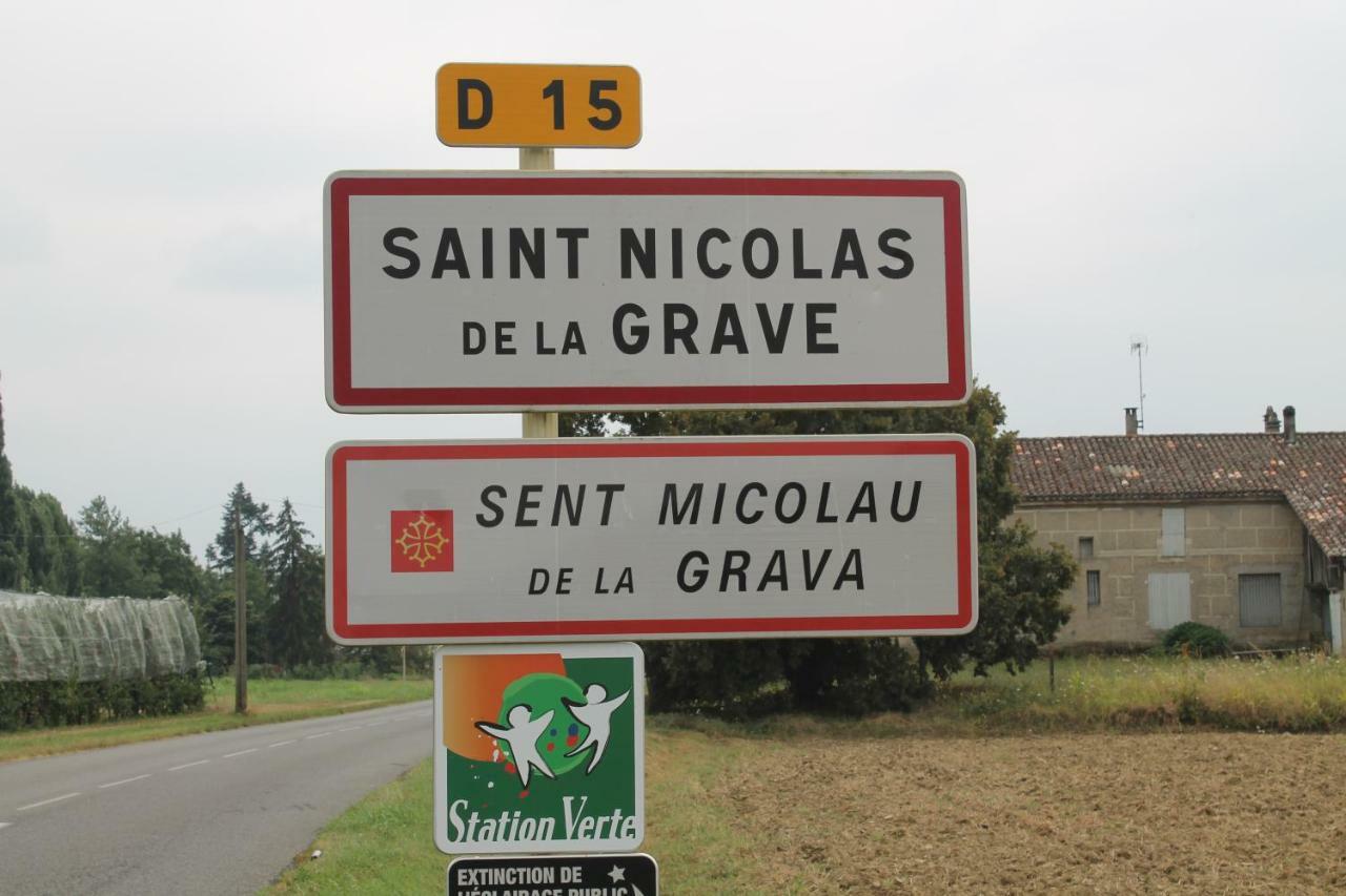 B&B La Garona Saint-Nicolas-de-la-Grave Eksteriør bilde